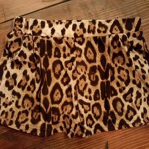 NWOT Sexy Leopard Shorts/Bikini Bottom/Cover-up!